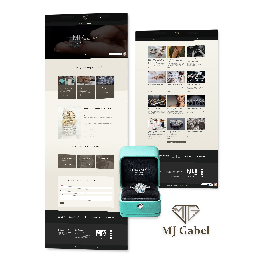 MJ Gabel Website Design ed and Developed by Profit Nexus
