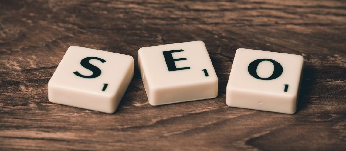 seo optimization spelled out in game board pieces